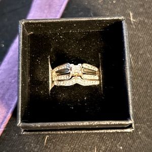 .50 natural diamond bridal set